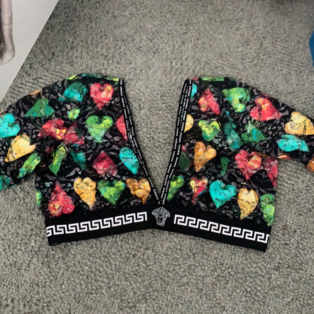 Versace cropped top
